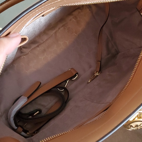 Michael Kors Camel Satchel - Picture 6 of 11